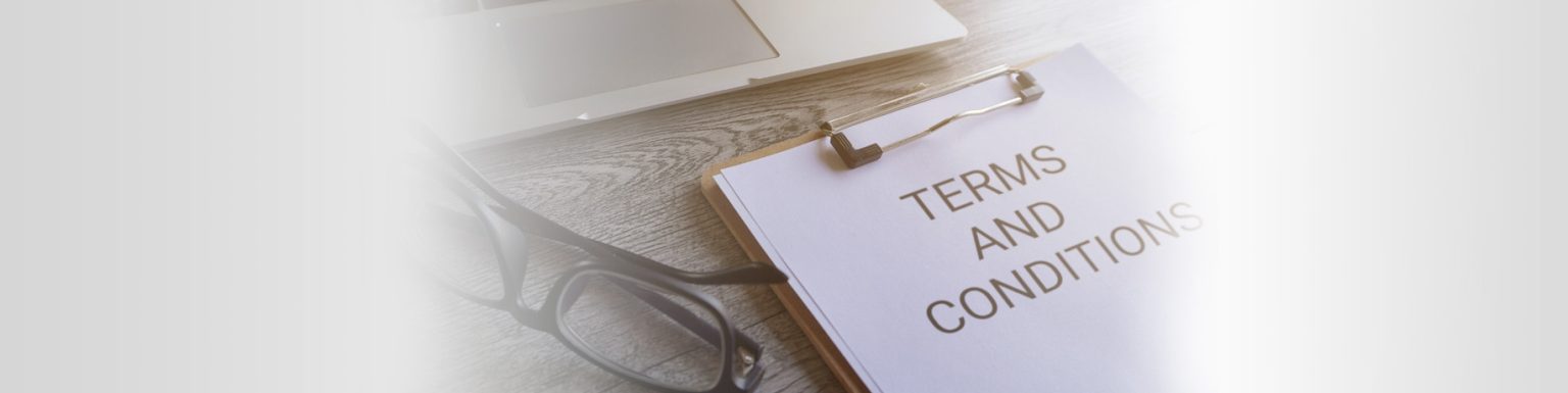 Terms & Conditions banner